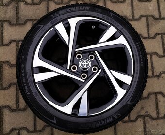 Alu kola originál Toyota C-HR 5x114,3 R18 KRÁSNÁ SADA - 3