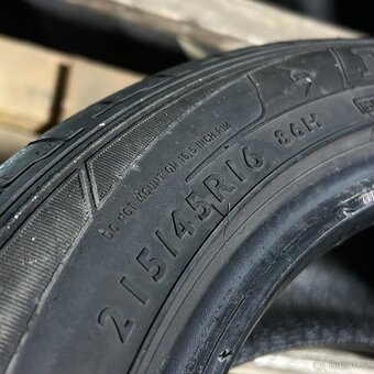 Letní pneu 215/45 R16 86H Dunlop 4,5-5,5mm - 3