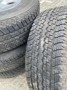 Kompletní sada alu Jeep wrangler 255/70/R18 - 3