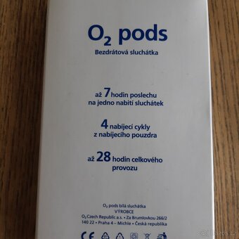 BT sluchátka O2 pods - 3