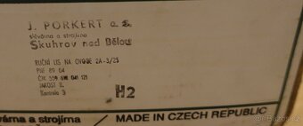 Lis na ovoce PORKERT 2A-3 - NEPOUŽITÝ, PŮVODNÍ BALENÍ - 3