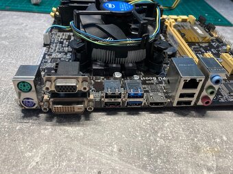 Základní deska Asus H85M-G s procesorem a pamětí - 3