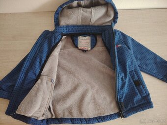 Softshellová dětská bunda vel:80 - 3