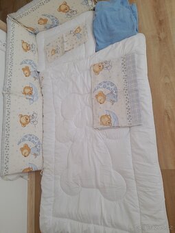 Prodám zánovní dětský set do postýlky top stav - 3