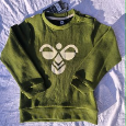 Dětská tepláková souprava zn. Hummel, khaki barva - vel. 92 - 3
