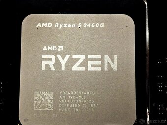 Základní deska AM4 GA-A320M-S2H V2 + Ryzen 5 2400G - 3
