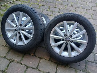 ALU kola,sada, originál Volkswagen,185/60 R15,5x100,TOP - 3