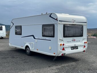 Karavan TEC Travel King 490, předstan, královská postel - 3