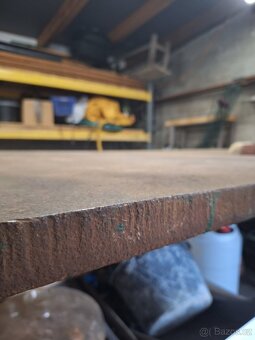 Prodám dílenský stůl s deskou 3600x1500x40mm - 3