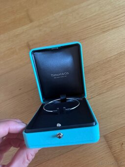 Tiffany náramek 18k bílé zlato téměř nový nepoužívaný - 3