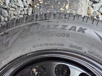 4x disk (5x112) zimní pneu 215/60 R16 - 3