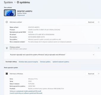 Dell OptiPlex 3020 mini multimedia,i3-4160T,WIN 11,SSD 240GB - 3