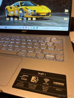 Acer swift 3 celokovový - 3