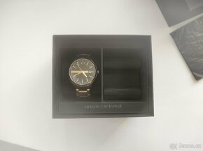 Armani exchange hodinky AR7124 zlaté/černé - 3