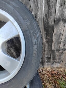 Nabízím sadu kol 215/55 R16 5x110 - 3