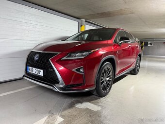 Lexus RX450h,FSPORT,2/2017,118700km,ČR,SERVIS,ZÁRUKA - 3