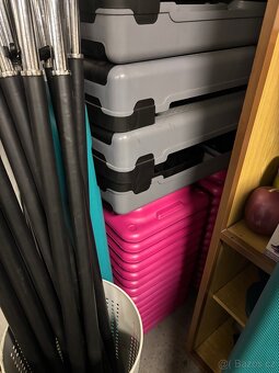 Body Pump, osy, nakládací činky step - 3