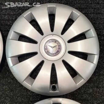 Originální poklice Mercedes-Benz 15" 4 kusy - 3