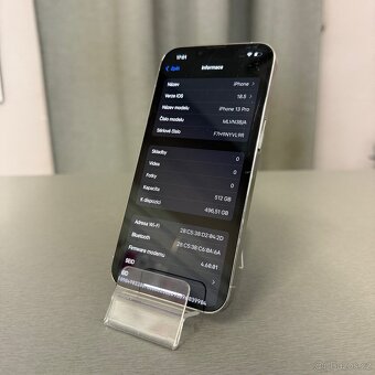 iPhone 13 Pro 512GB stříbrný, pěkný stav, 12 měsíců záruka - 3