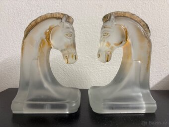 Zarážky na knihy ve tvaru koně - 3
