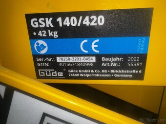 lámačka zámkové dlažby Güde GSK 140/420 - 3