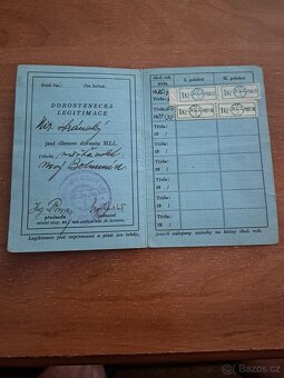Masarykova letecká liga legitimace - 3