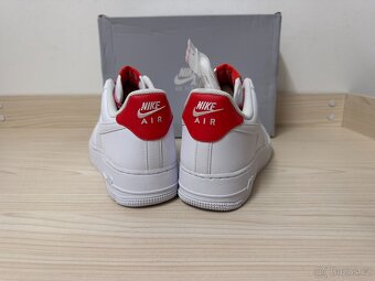 Nike Air Force 1 '07 Patterned Red Laces vel.44,5/29cm - 3