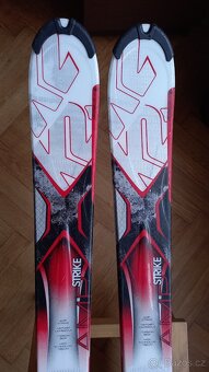 Prodám dětské lyže K2 136cm - 3