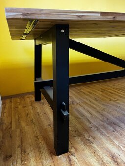Stůl 100 x 235 cm - robustní, masiv - 3