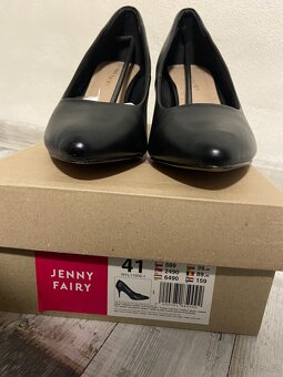 Dámské lodičky, černé, velikost 41. - 3