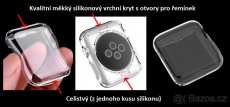 Silikonový obal kryt pro Apple Watch 38mm 40mm 42mm 44mm MIX - 3