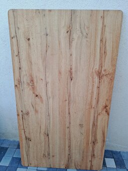 Idea Bergen 4x židle - hnědé mikrovlákno + stůl zdarma - 3