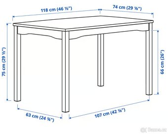 Prodám jídelní stůl a židle - 3