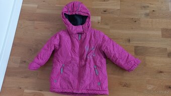 Zimní bunda s oteplováky 1-3 roky dívčí - 3