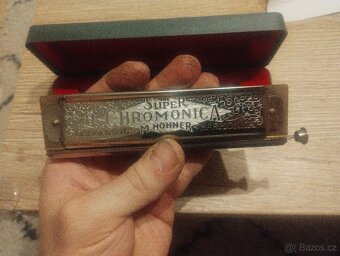 Foukací harmonika - prodám - 3