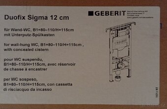 Geberit duofix - rám + drobné příslušenství - 3