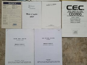 Katalog, manuály, prospekty Hi-fi Kenwood, C.E.C., Cairn - 3