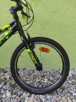 Značkové dětské kolo Superior 20" (černá/žlutá/zelená) - 3