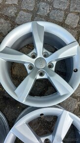 16" SADA AUDI ORIG DISKŮ 7,5JX16 ET37 5X112 A6 - 3