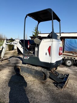 Minibagr Bobcat E17,Rok 2019,Vaha 1711kg - 3