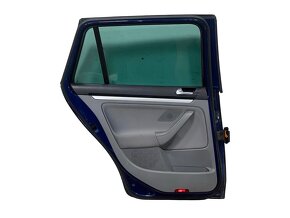 Levé zadní dveře modrá metalíza LD5Q VW Golf 5 kombi 2009 - 3