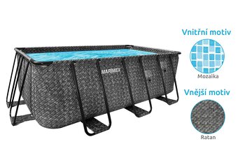 Bazén Marimex Florida Premium 2,15x4,00x1,22 m - motiv ratan - 3