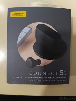 Bezdrátová sluchátka Jabra connect 5t - 3