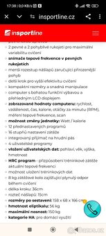 Eliptický trenažér Insportline Detroit - 3