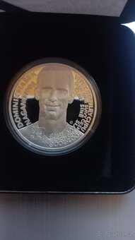 Stříbrná mince Dominik Hašek 1 Oz, proof - 3