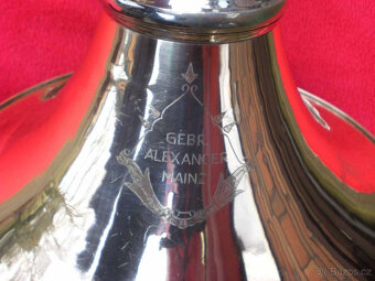 Lesní roh GEBR. ALEXANDER MAINZ Dvojitý roh s pouzdrem - 3