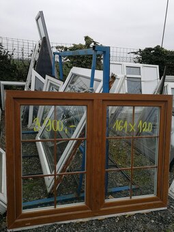 okno zlatý dub použité - 3