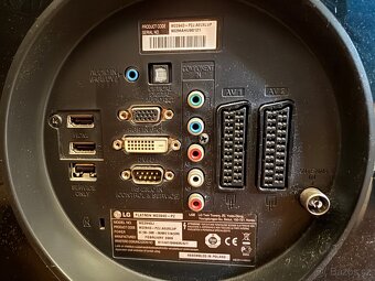 Mix elektroniky - televize, monitor, reproduktory, anténa - 3