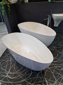 Designová vana z litého mramoru - 3