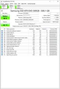 Nevyužívaný, značkový a rýchlý SAMSUNG SSD 500 GB EVO 870 - 3